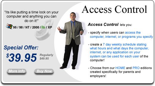 Access Control Software - Parental control software at its best!